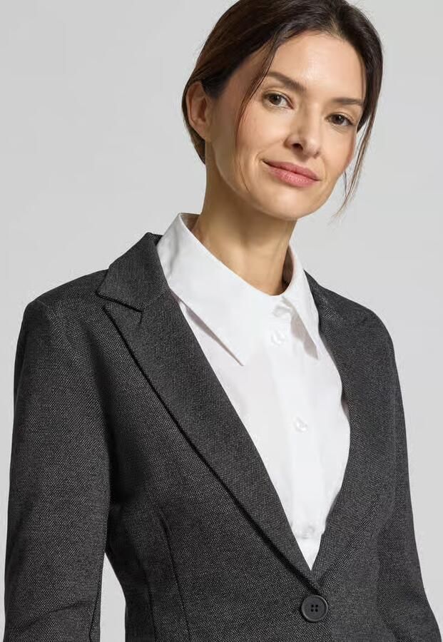 GUIDO MARIA KRETSCHMER WOMAN Slim fit blazer met Reverskraag Model 'CHARLIE'