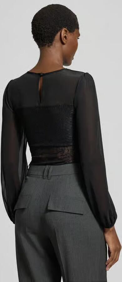 GUIDO MARIA KRETSCHMER WOMAN Slim fit body in semi-transparant design model 'Noelia' - Foto 3