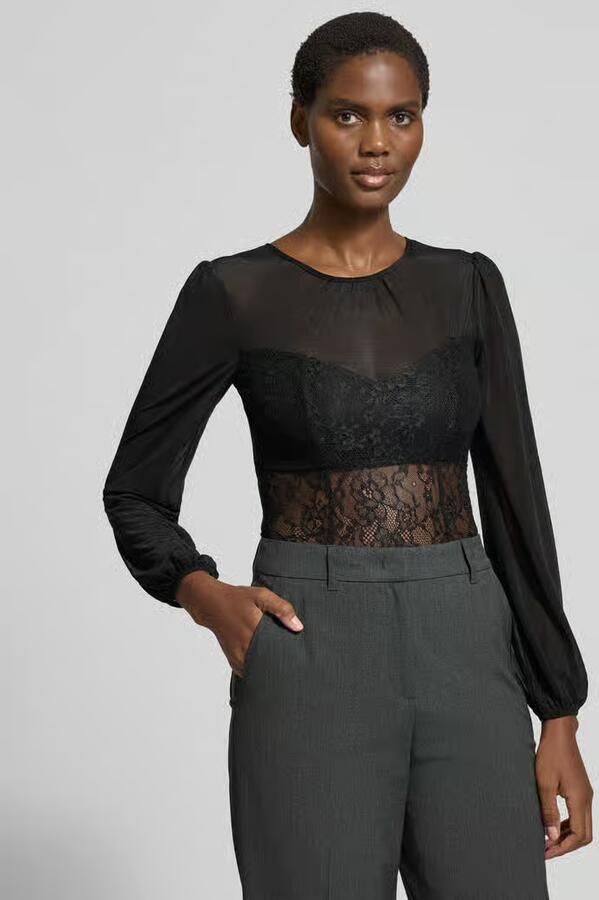 GUIDO MARIA KRETSCHMER WOMAN Slim fit body in semi-transparant design model 'Noelia' - Foto 2