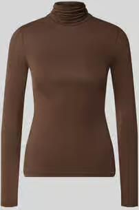 GUIDO MARIA KRETSCHMER WOMAN Slim fit shirt met lange mouwen van viscosemix model 'Rana'