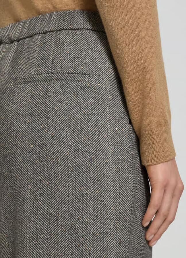 GUIDO MARIA KRETSCHMER WOMAN Stoffen broek van wolmix model 'Loretta'