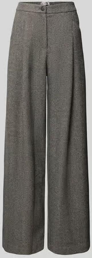 GUIDO MARIA KRETSCHMER WOMAN Stoffen broek van wolmix model 'Loretta' - Foto 2