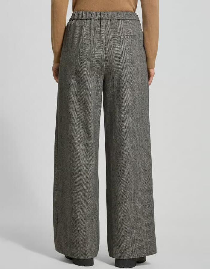 GUIDO MARIA KRETSCHMER WOMAN Stoffen broek van wolmix model 'Loretta' - Foto 2