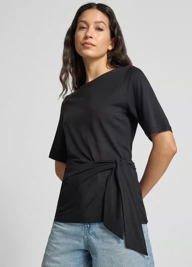 GUIDO MARIA KRETSCHMER WOMAN T-shirt met plooien model 'EMINA' - Foto 2