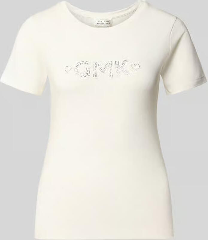 GUIDO MARIA KRETSCHMER WOMAN T-shirt met siersteentjes model 'Shelly' - Foto 2