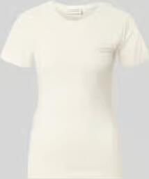 GUIDO MARIA KRETSCHMER WOMAN T-shirt van mix van viscose en elastaan met labelstitching