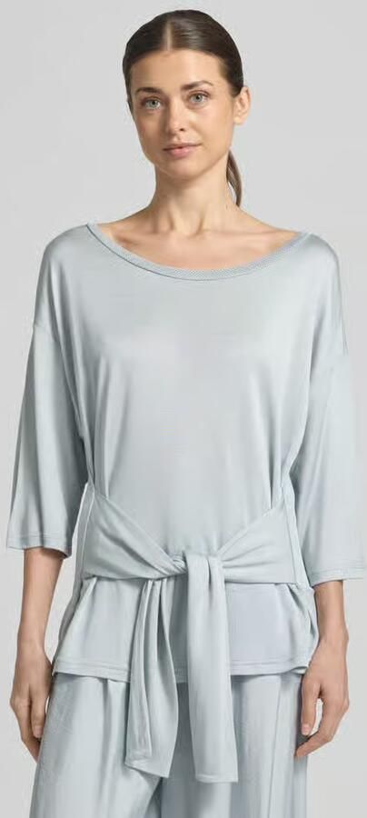 GUIDO MARIA KRETSCHMER WOMAN T-shirt van viscose met 3 4-mouw Model 'SHARI' - Foto 2
