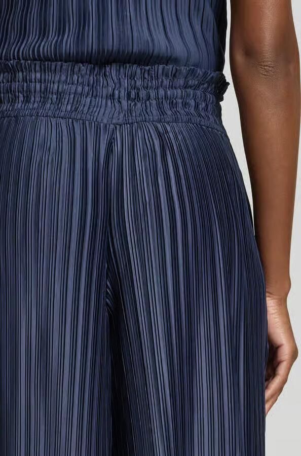 GUIDO MARIA KRETSCHMER WOMAN wide fit broek met elastische band model 'Mala'