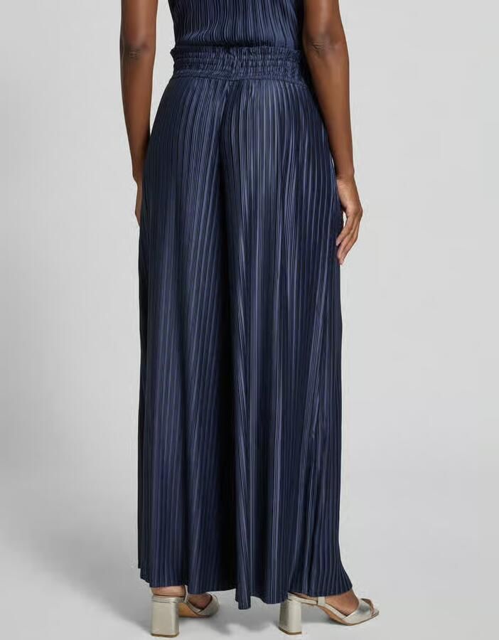 GUIDO MARIA KRETSCHMER WOMAN wide fit broek met elastische band model 'Mala' - Foto 2