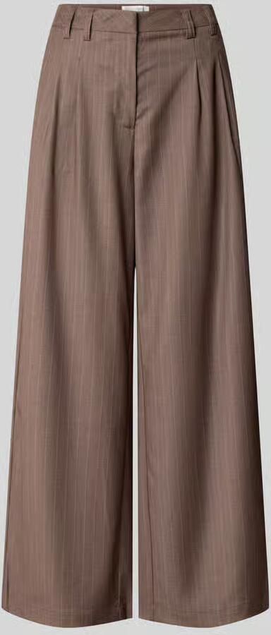 GUIDO MARIA KRETSCHMER WOMAN wide fit broek met viscose model 'Fee' - Foto 2
