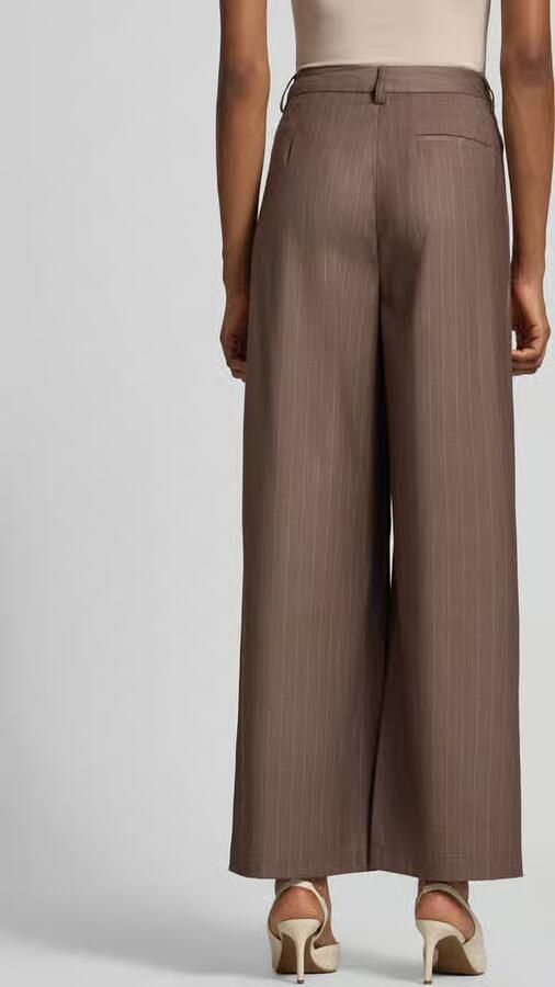 GUIDO MARIA KRETSCHMER WOMAN wide fit broek met viscose model 'Fee' - Foto 3
