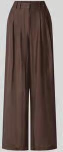 GUIDO MARIA KRETSCHMER WOMAN wide fit broek van viscosemix model 'Finja'