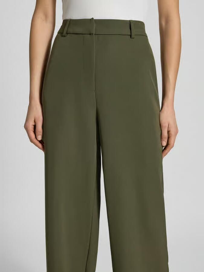 GUIDO MARIA KRETSCHMER WOMAN Wide fit stoffen broek met achterzakken Model 'Jana'