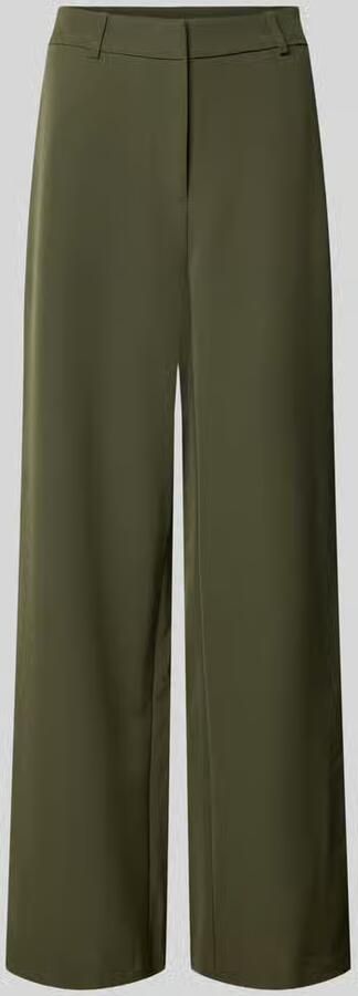GUIDO MARIA KRETSCHMER WOMAN Wide fit stoffen broek met achterzakken Model 'Jana' - Foto 2