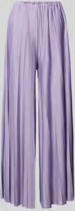 GUIDO MARIA KRETSCHMER WOMAN wide fit stoffen broek met plooi-look model 'Samantha'