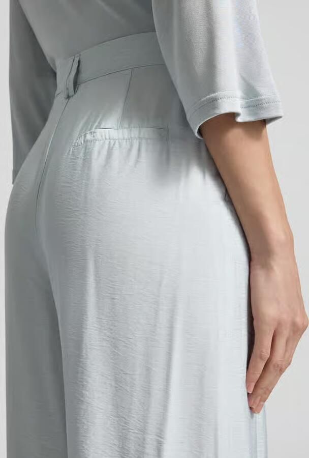 GUIDO MARIA KRETSCHMER WOMAN Wide fit stoffen broek Model 'FINJA'