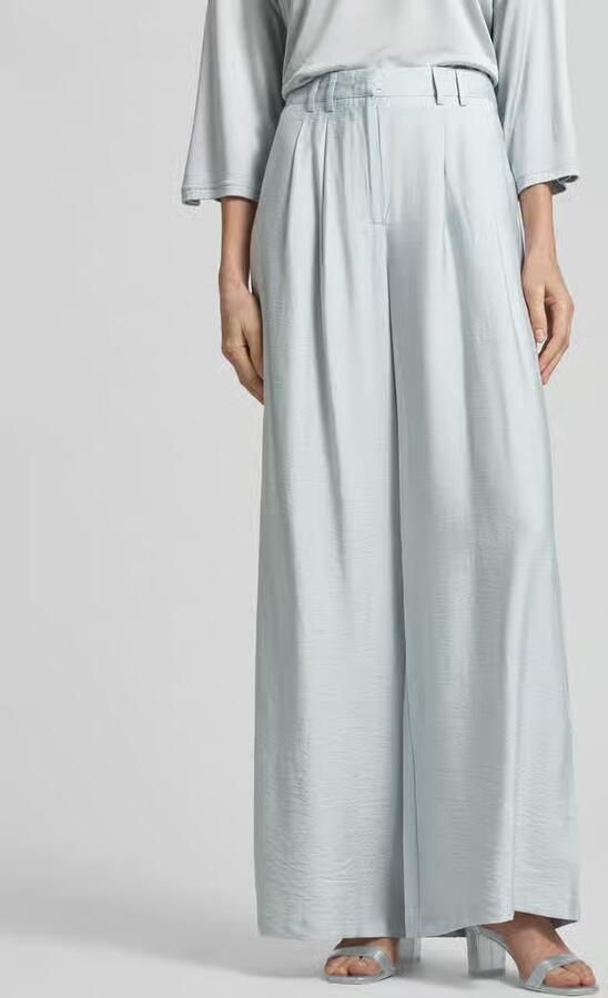 GUIDO MARIA KRETSCHMER WOMAN Wide fit stoffen broek Model 'FINJA' - Foto 3