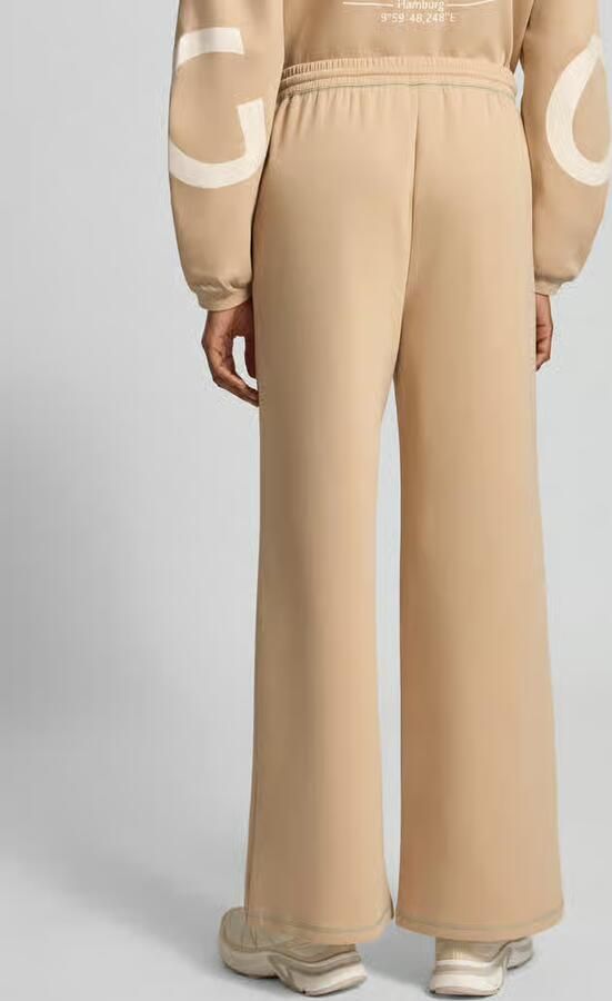 GUIDO MARIA KRETSCHMER WOMAN wide fit sweatpants van katoenmix model 'Gunda' - Foto 3