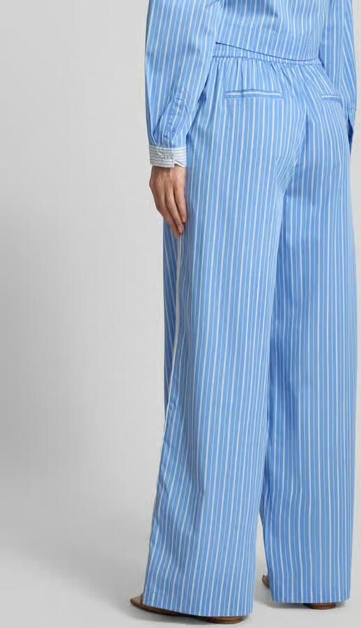GUIDO MARIA KRETSCHMER WOMAN wide leg broek met strikceintuur model 'Dana' - Foto 3