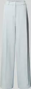 GUIDO MARIA KRETSCHMER WOMAN Wide leg stoffen broek met persplooien Model 'JANA'