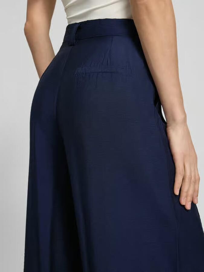 GUIDO MARIA KRETSCHMER WOMAN Wide leg stoffen broek van Viscosemix Model 'FINJA'