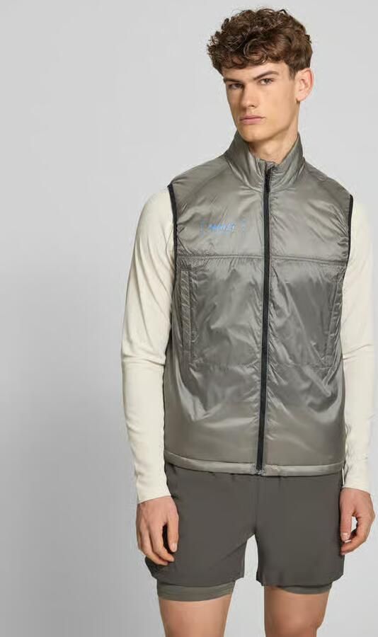 Halo Bodywarmer met logo en opstaande kraag model ' SABER' - Foto 3