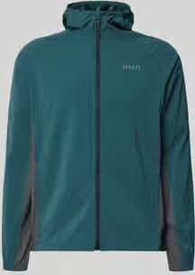 Halo regular fit jack met logoprint model 'Division'