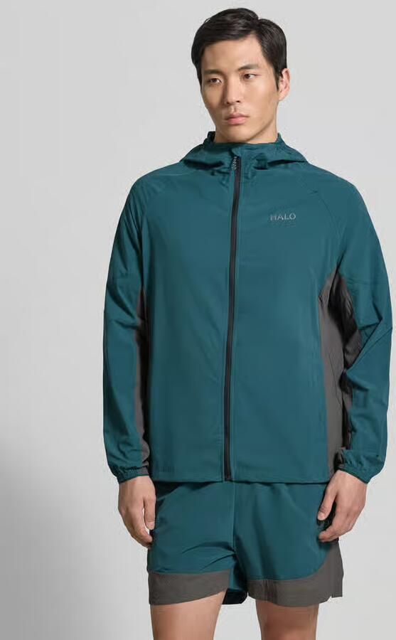 Halo regular fit jack met logoprint model 'Division' - Foto 2