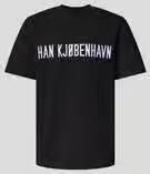 HAN Kjobenhavn T-shirt met labelstitching
