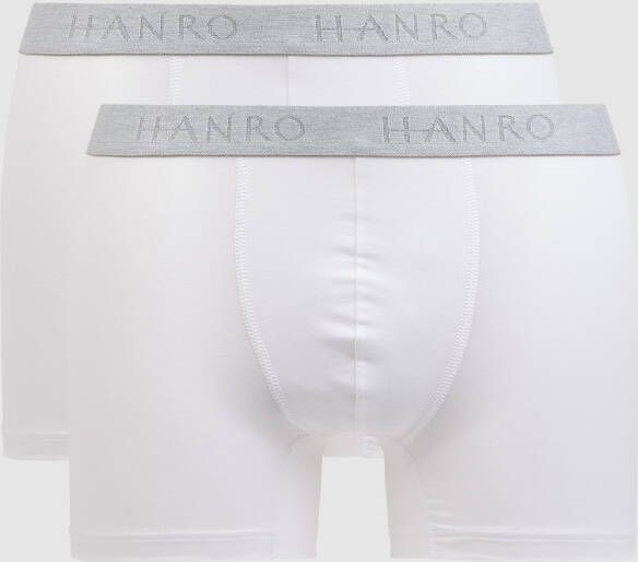 Hanro Boxershort met labeldetails in een set van 2 stuks