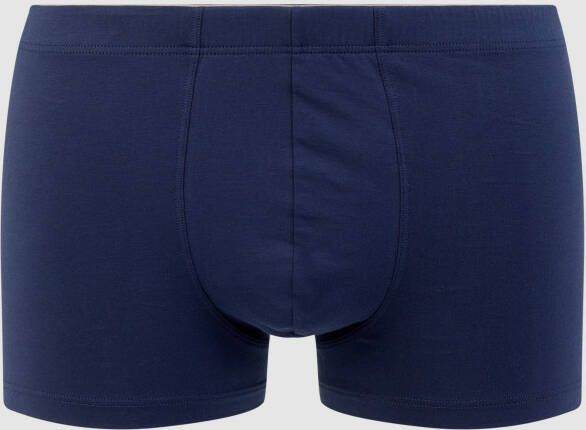 Hanro Katoenen shorts Blue Heren