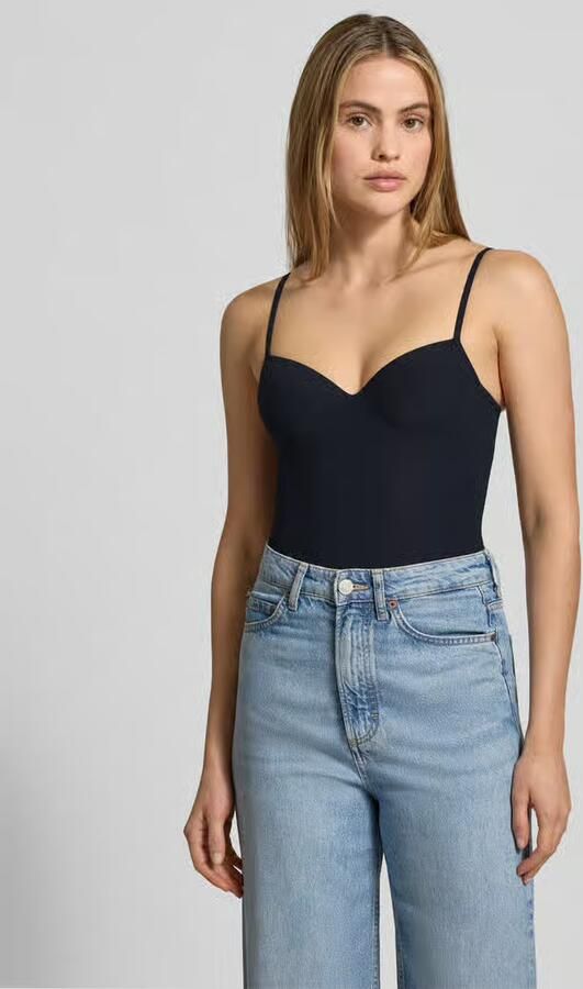 Hanro 2-in-1-Bh-top met gewatteerde voorgevormde cups model 'ALLURE' - Foto 7