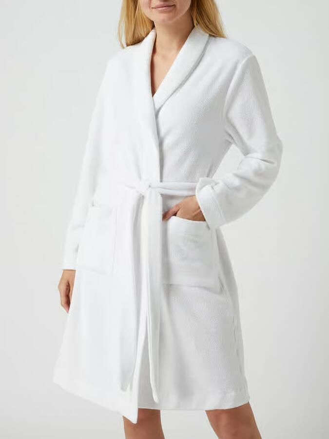 Hanro Badjas van badstof model 'Robe Selection'