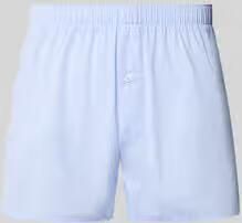 Hanro Katoenen boxershorts Blue Heren - Foto 5