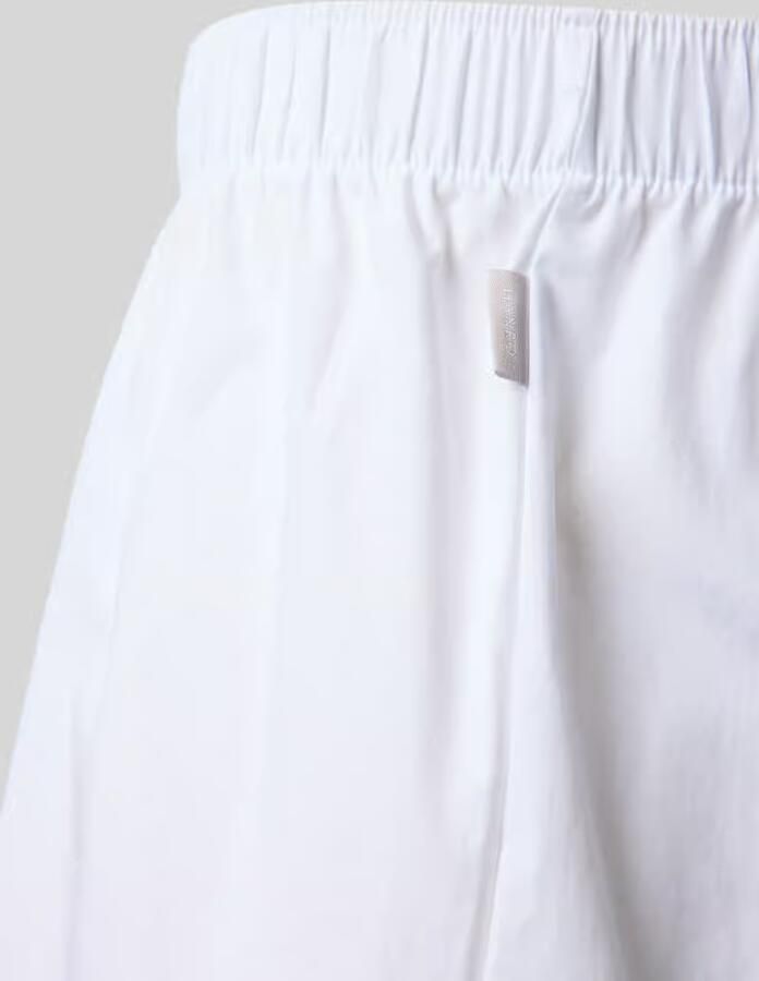 Hanro Boxershort met ruitmotief model 'Fancy Woven Boxer'