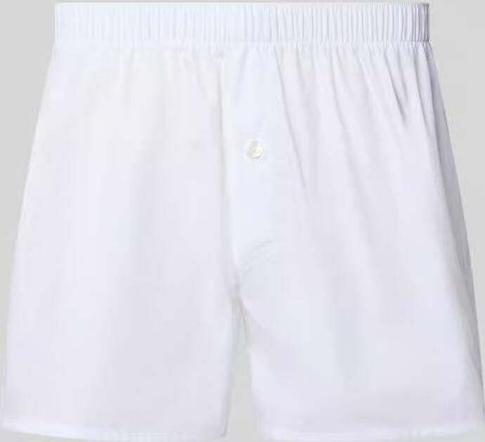 Hanro Boxershort met ruitmotief model 'Fancy Woven Boxer' - Foto 5
