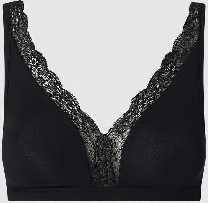 Hanro Bralette met stretch model 'Cotton Lace' - Foto 3