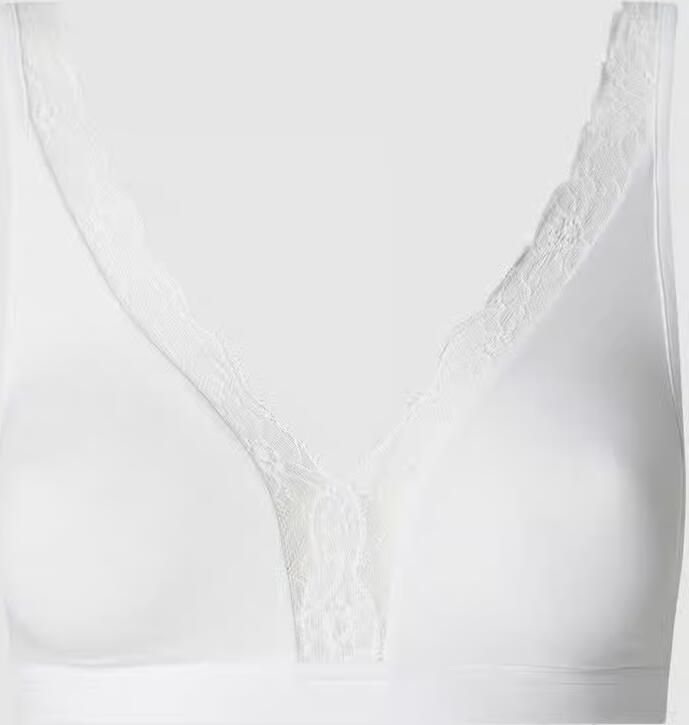 Hanro Bralette met stretch model 'Cotton Lace' - Foto 2