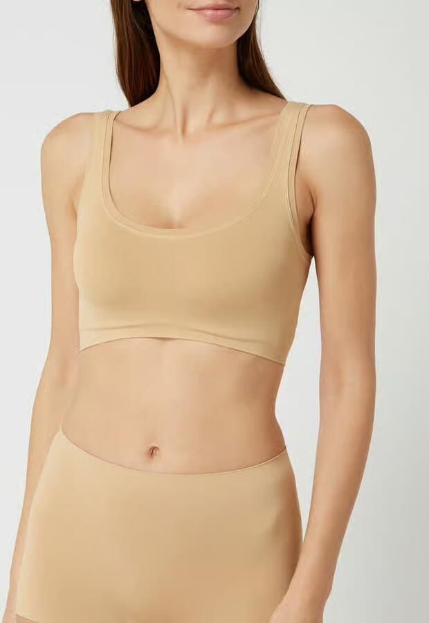 Hanro Bustier van microvezel model 'Touch Feeling'