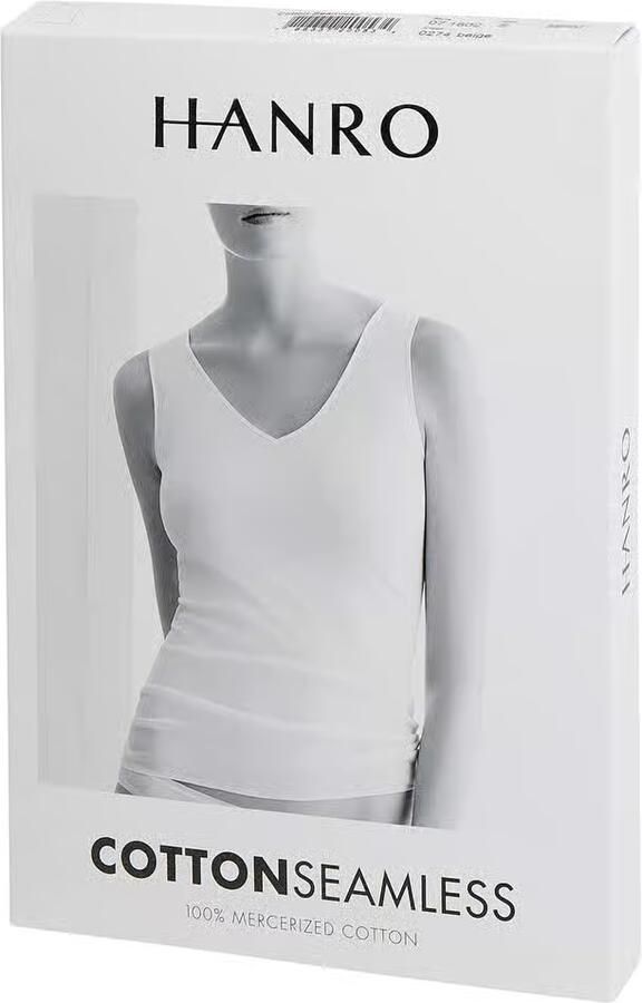 Hanro Onderhemd van katoen naadloos model 'Cotton Seamless' - Foto 2