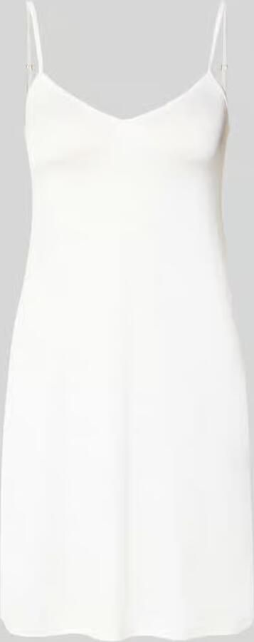 Hanro Onderjurk van satijn model 'Satin Deluxe'