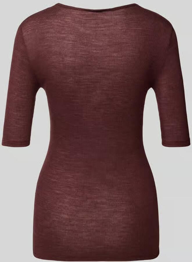 Hanro Shirt met 1 2-mouwen