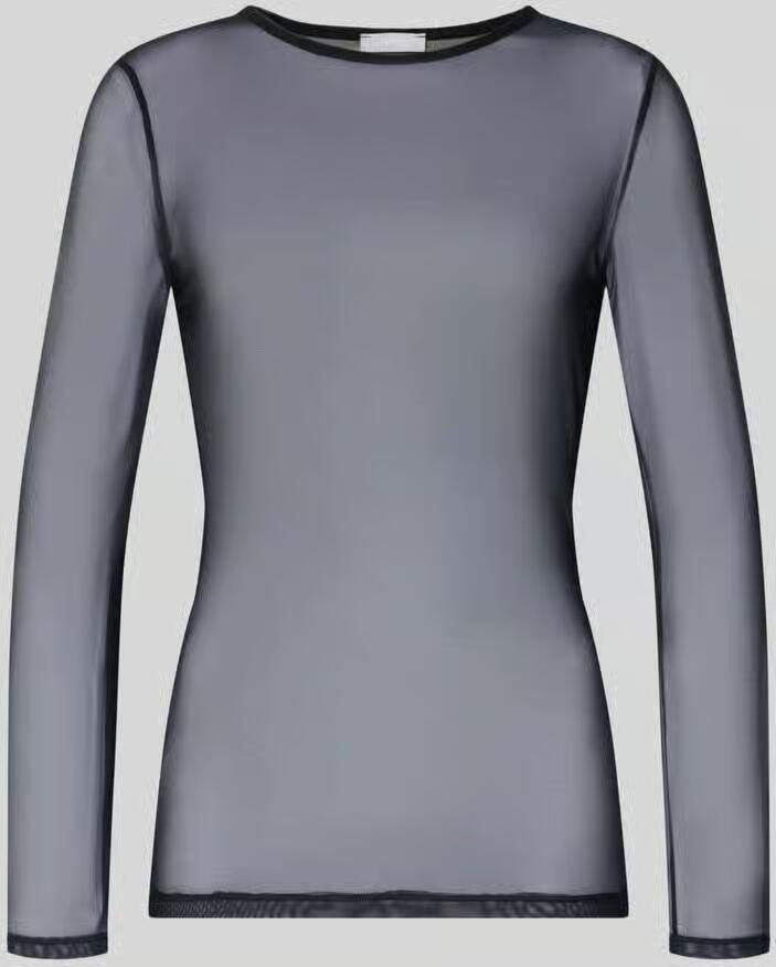 Hanro Shirt met lange mouwen met stretch model 'Smooth Illusion' - Foto 2
