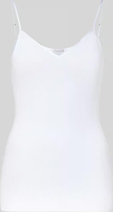 Hanro Slim fit onderhemd met spaghettibandjes