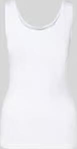 Hanro slim fit top met ronde hals