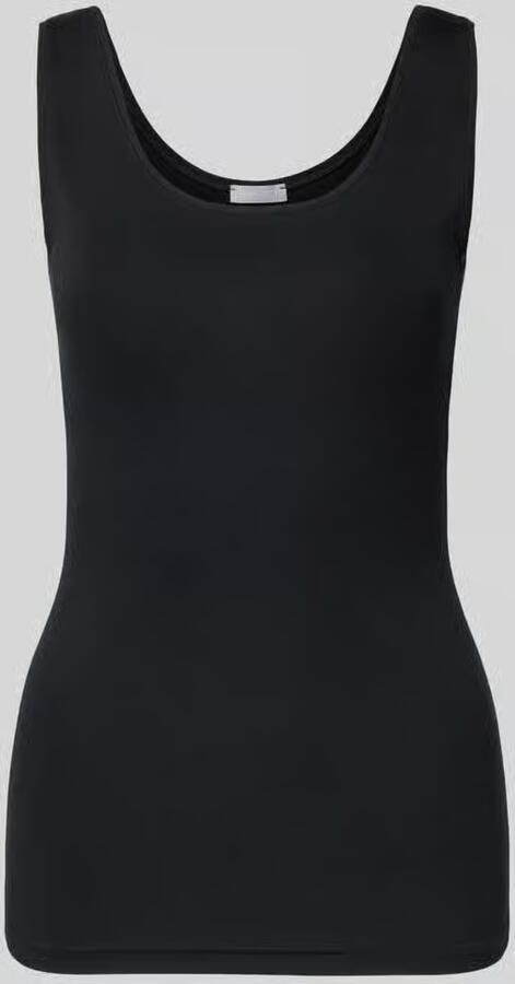 Hanro slim fit top met ronde hals - Foto 2