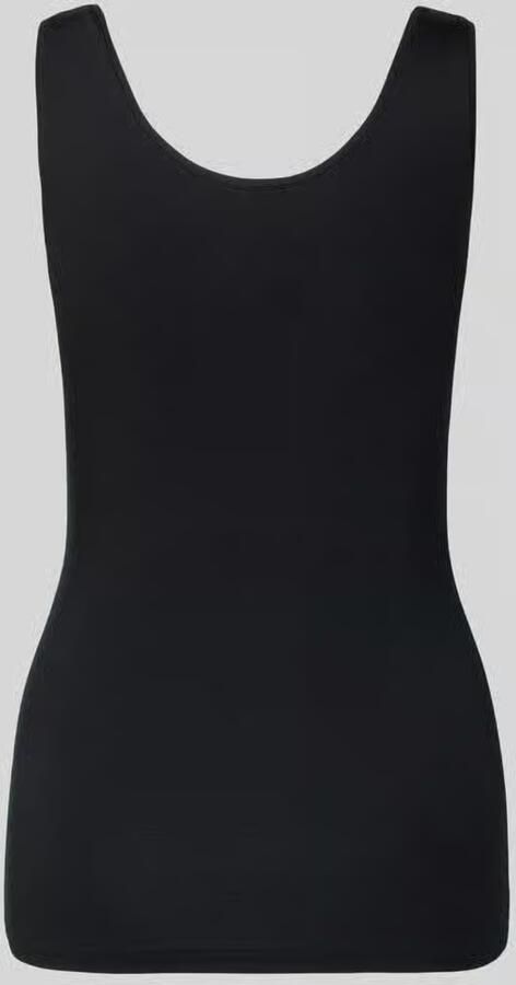 Hanro slim fit top met ronde hals