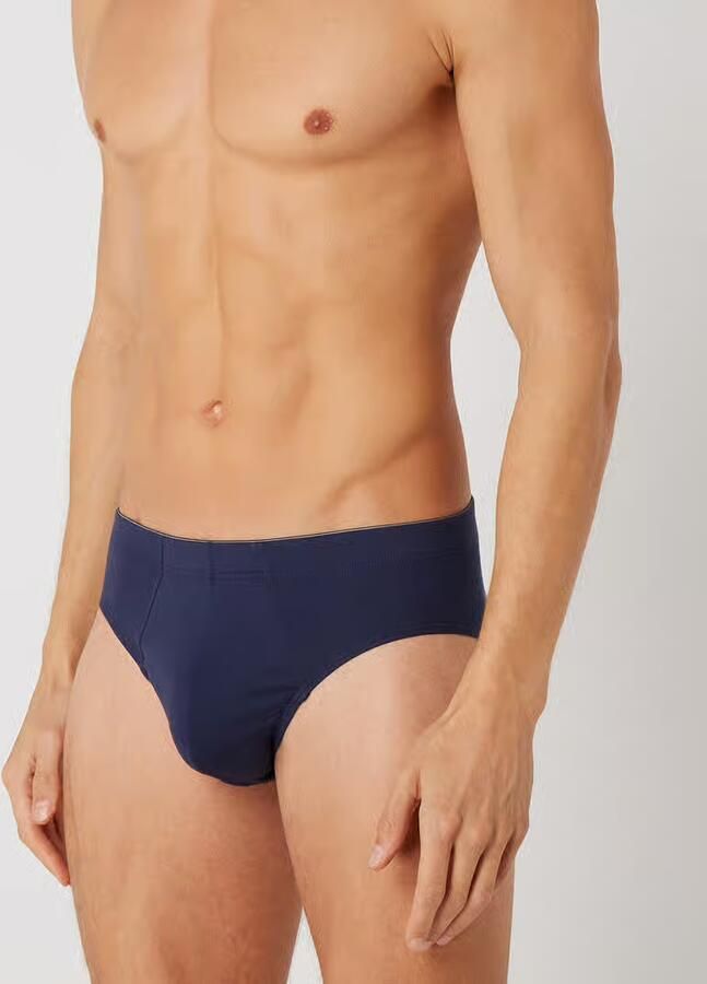 Hanro Katoenen slipjes Blue Heren