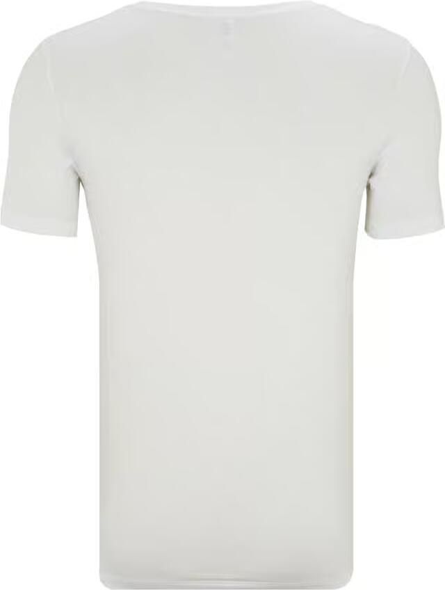 Hanro Katoenen T-shirt White Heren - Foto 2