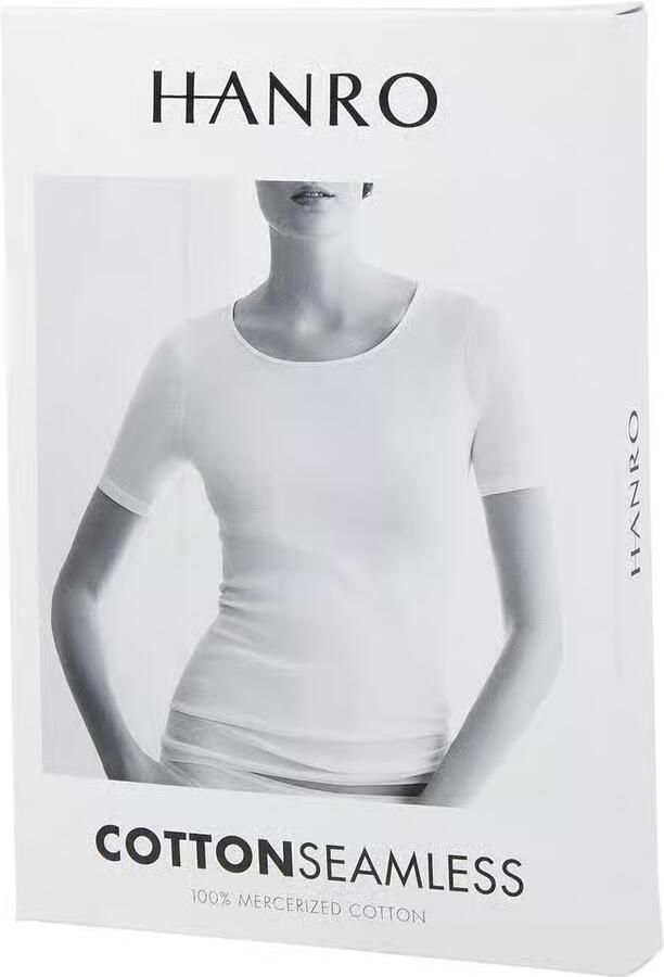 Hanro T-shirt van katoen model 'Cotton Seamless' - Foto 2